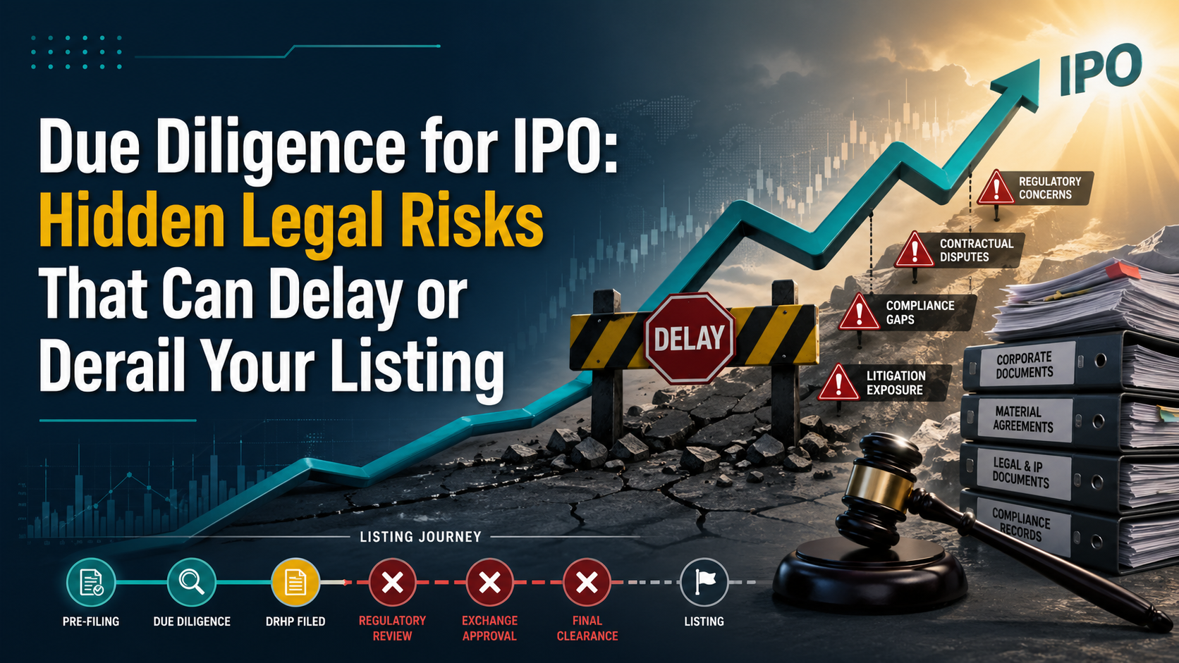 Due Diligence For IPO: Hidden Legal Risks That Can Delay Or Derail Your Listing